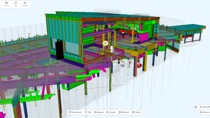 Image from Källtorpskolan gallery. Timber Structure building.
